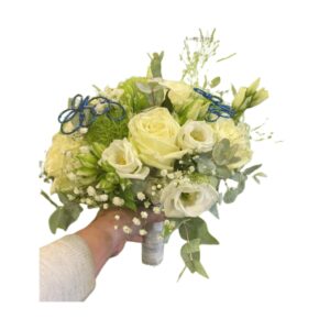 bouquet de fleurs blanches pour mariée